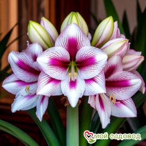 Амариллис Руби Коронет